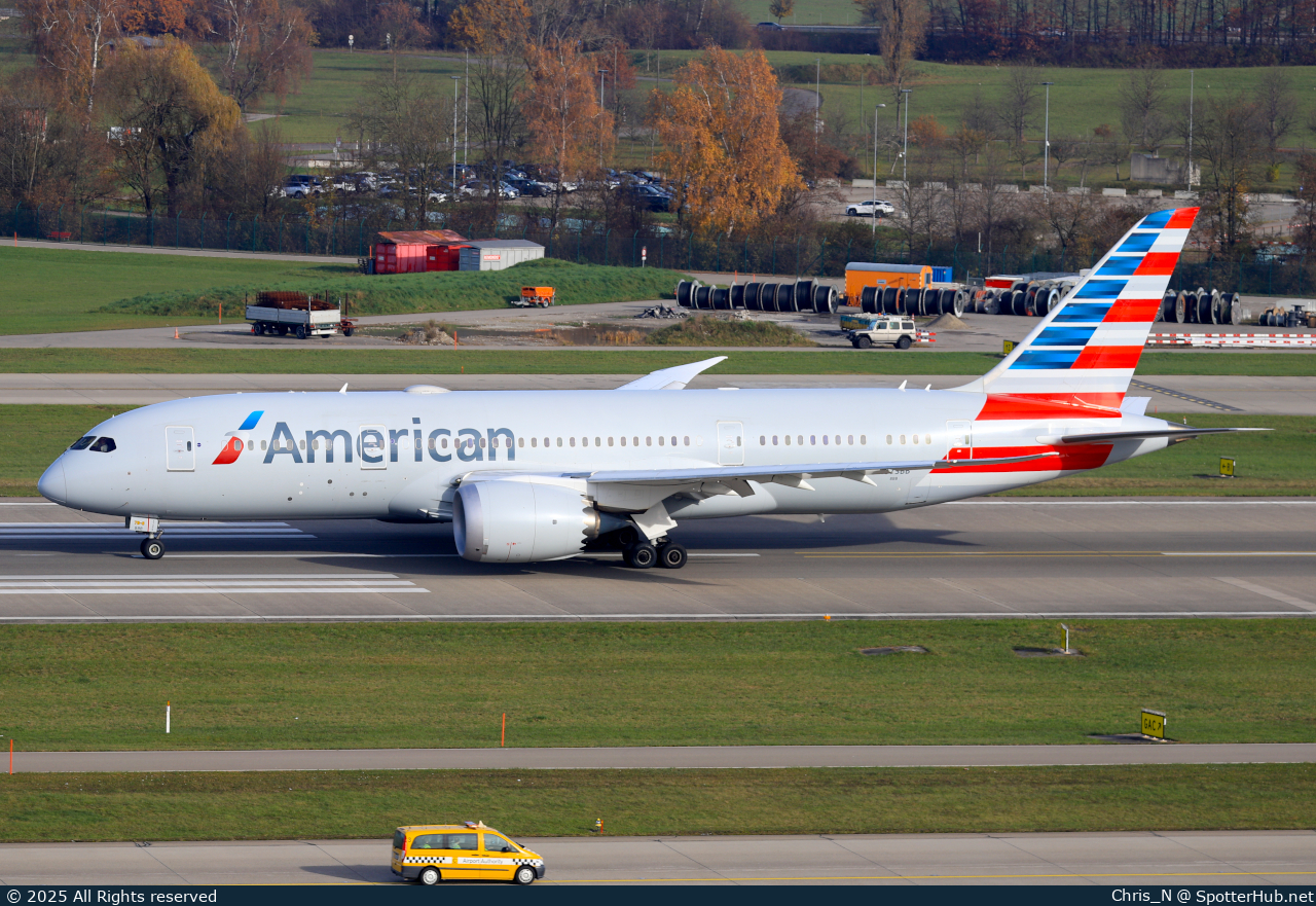 Photo of N873BB - Boeing 787-8 Dreamliner operated by American Airlines