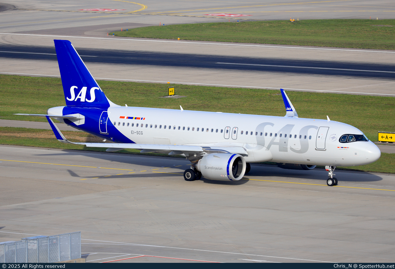 Photo of EI-SCG - Airbus A320-251N operated by SAS Connect