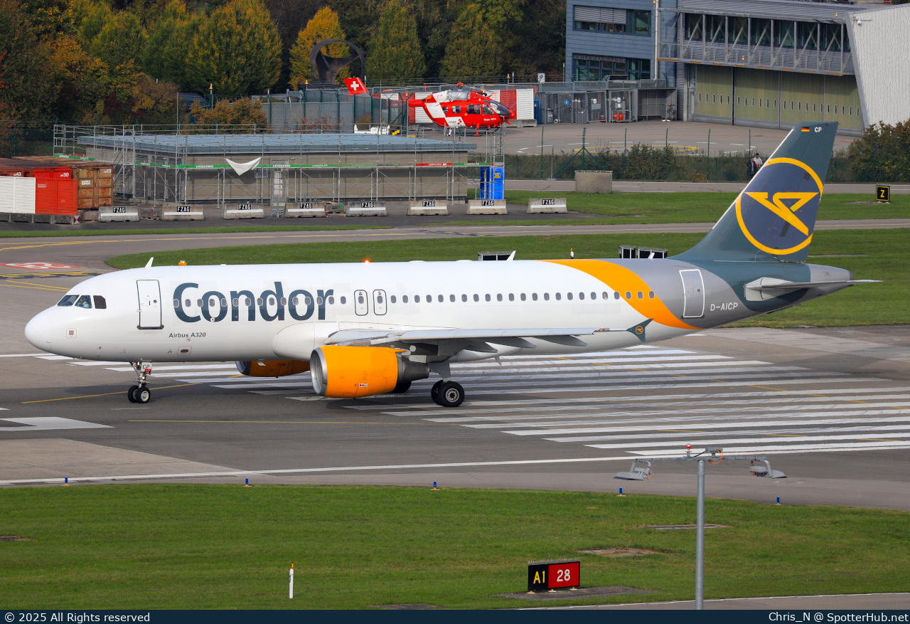 Photo of D-AICP - Airbus A320-214 operated by Condor