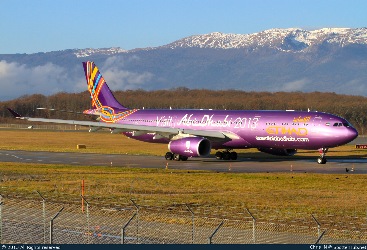 Photo of A6-AFA - Airbus A330-343 operated by Etihad Airways