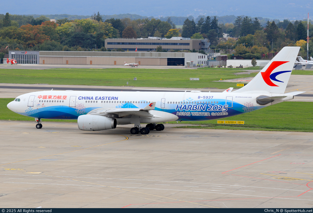 Photo of B-5937 - Airbus A330-243 operated by China Eastern Airlines