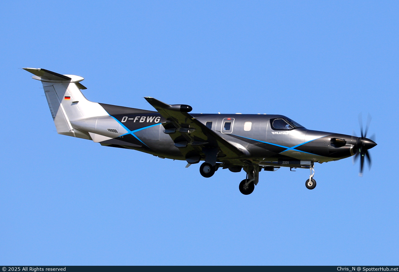 Photo of D-FBWG - Pilatus PC-12 NGX operated by Motorflugschule Egelsbach