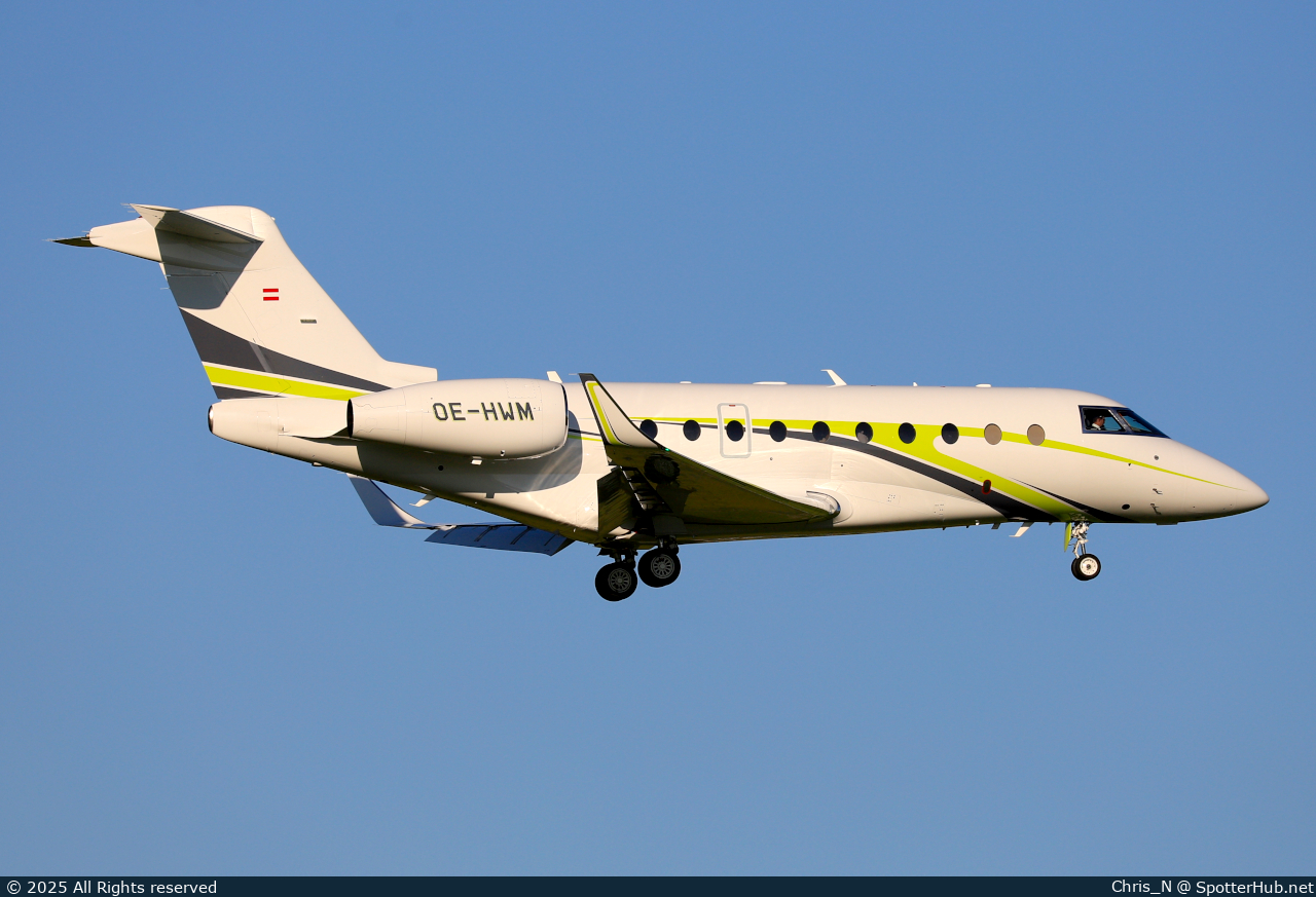 Photo of OE-HWM - Gulfstream G280 operated by Alpine Flightservice