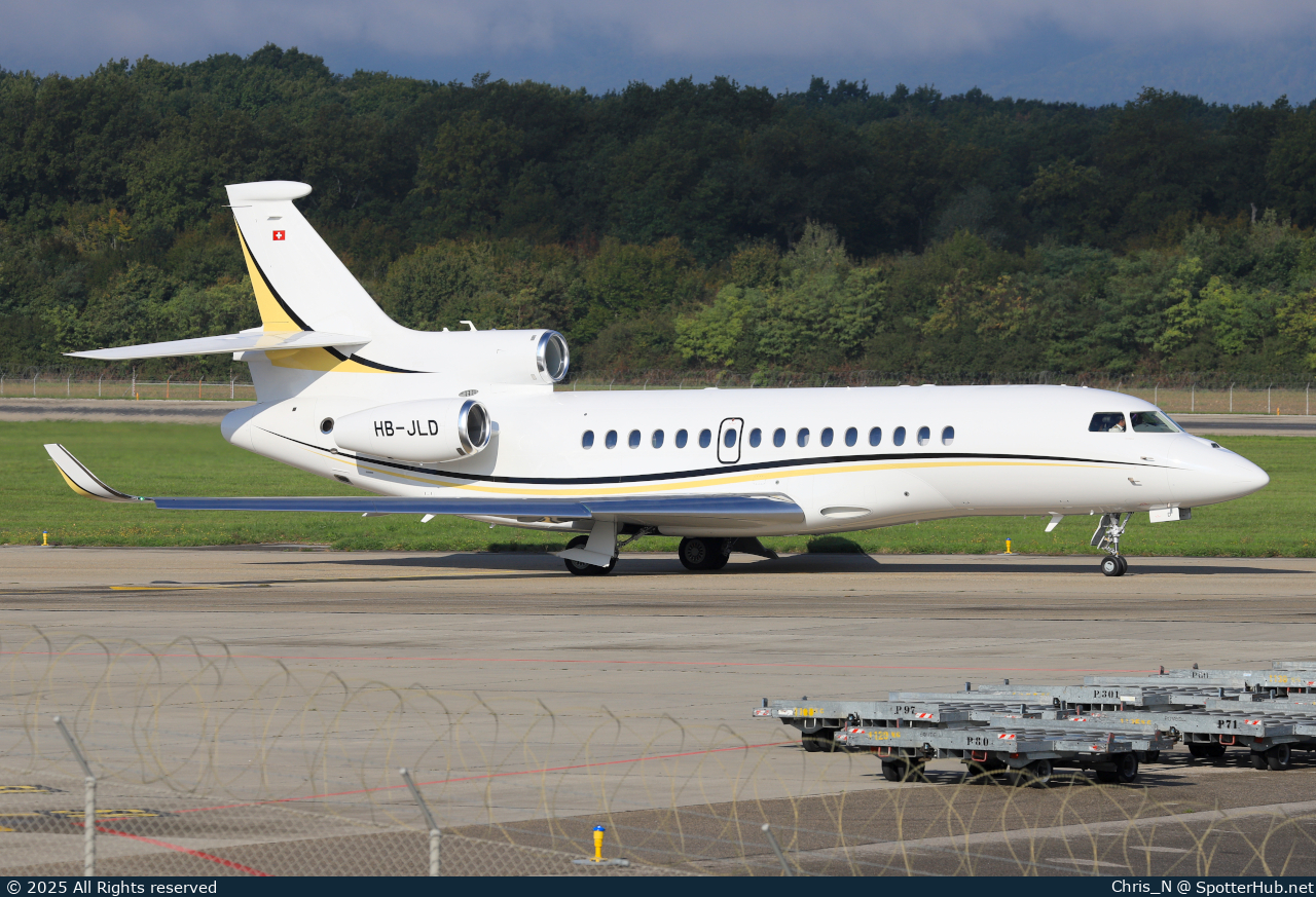 Photo of HB-JLD - Dassault Falcon 8X operated by MSC Aviation