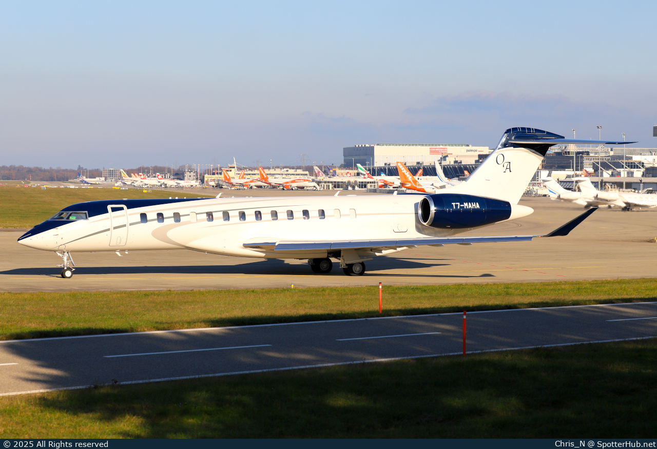 Photo of T7-MAHA - Bombardier Global 7500 operated by Private