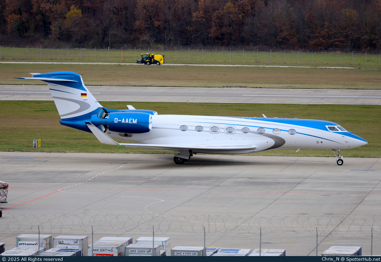 Photo of D-AAEM - Gulfstream G650ER operated by DC Aviation