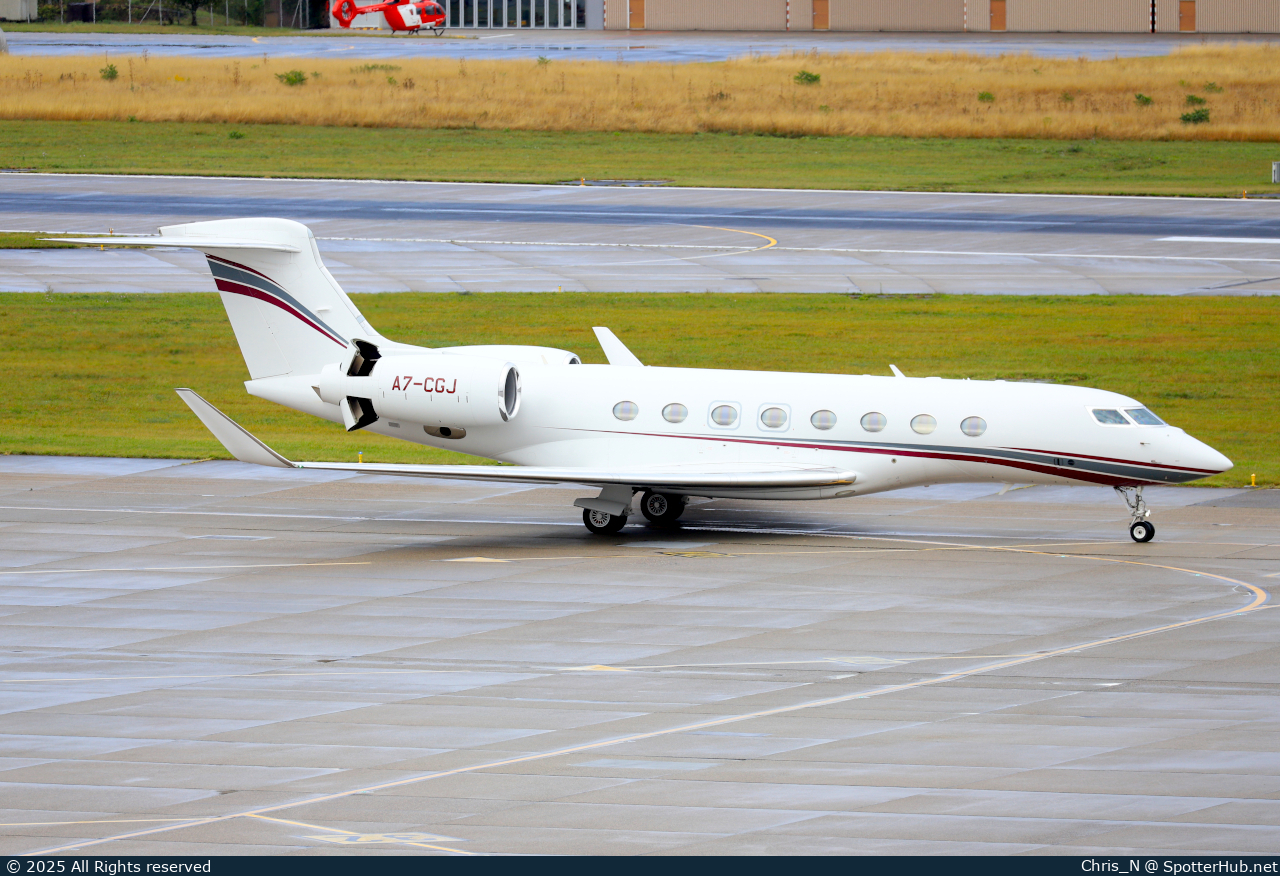 Photo of A7-CGJ - Gulfstream G650ER operated by Qatar Executive