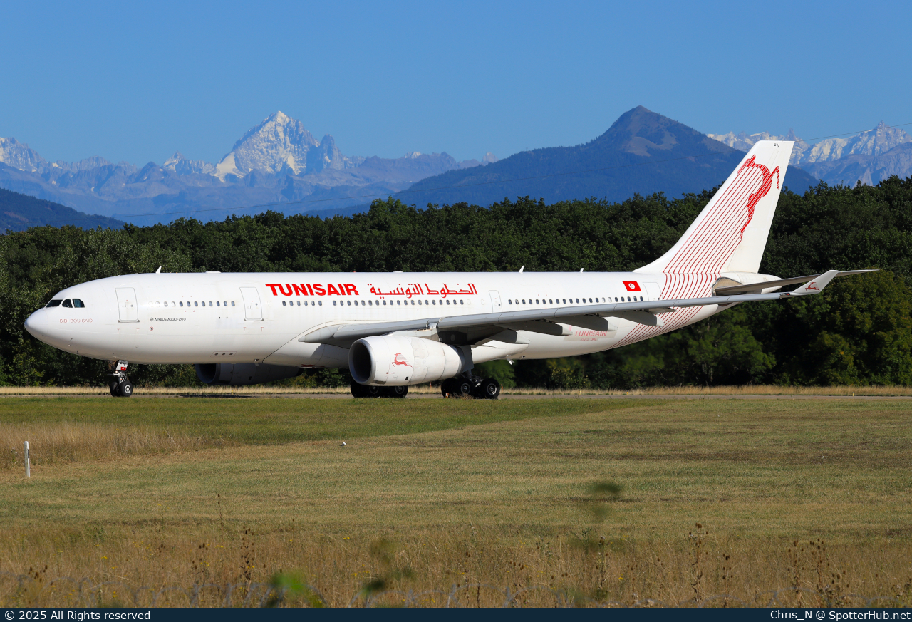 Photo of TS-IFN - Airbus A330-243 operated by Tunisair