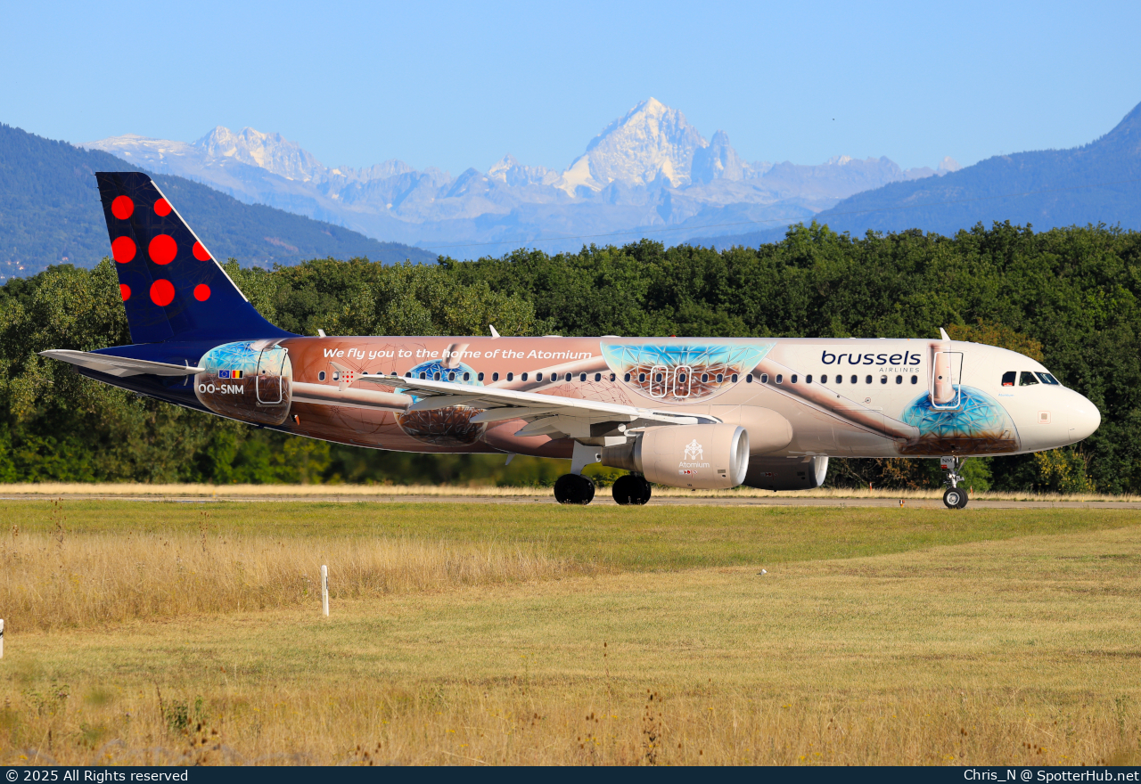 Photo of OO-SNM - Airbus A320-214 operated by Brussels Airlines