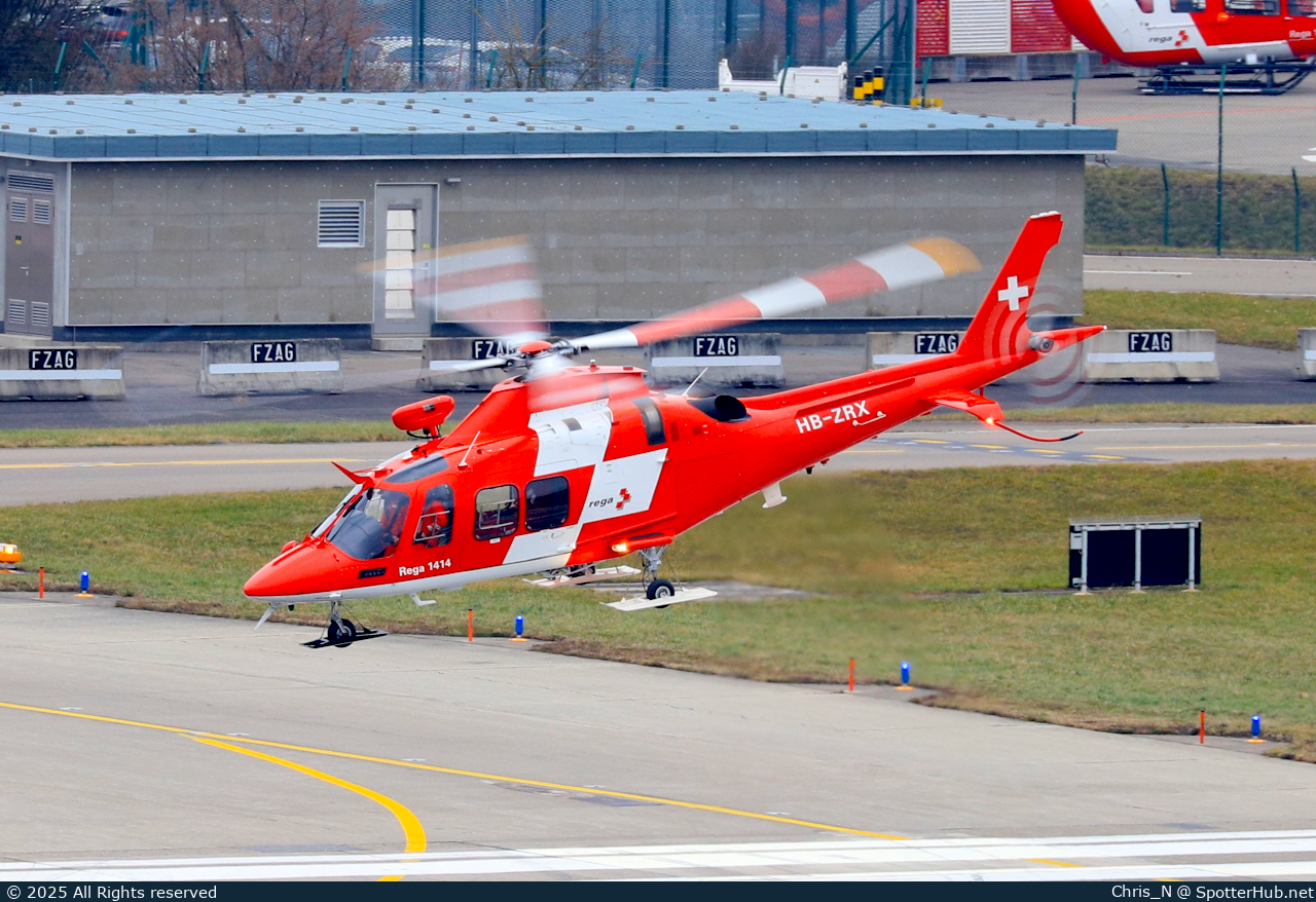 Photo of HB-ZRX - AgustaWestland AW109SP Da Vinci operated by Rega Swiss Air-Rescue