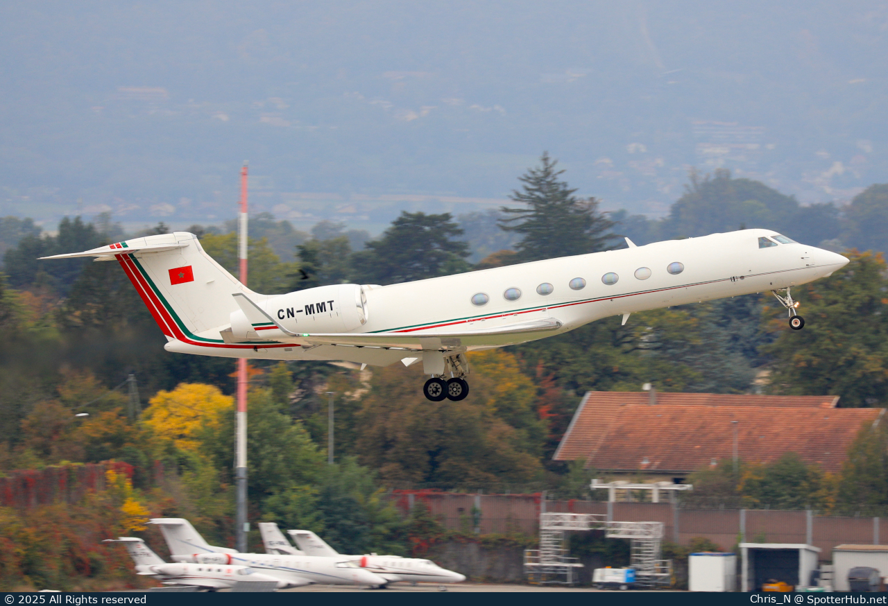 Photo of CN-MMT - Gulfstream GV-SP (G550) operated by Government of Morocco