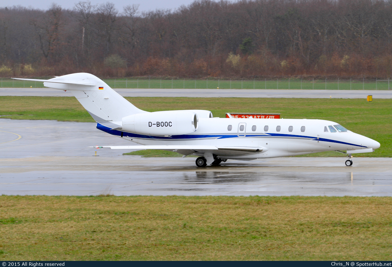 Photo of D-BOOC - Cessna 750 Citation X operated by AirX Charter