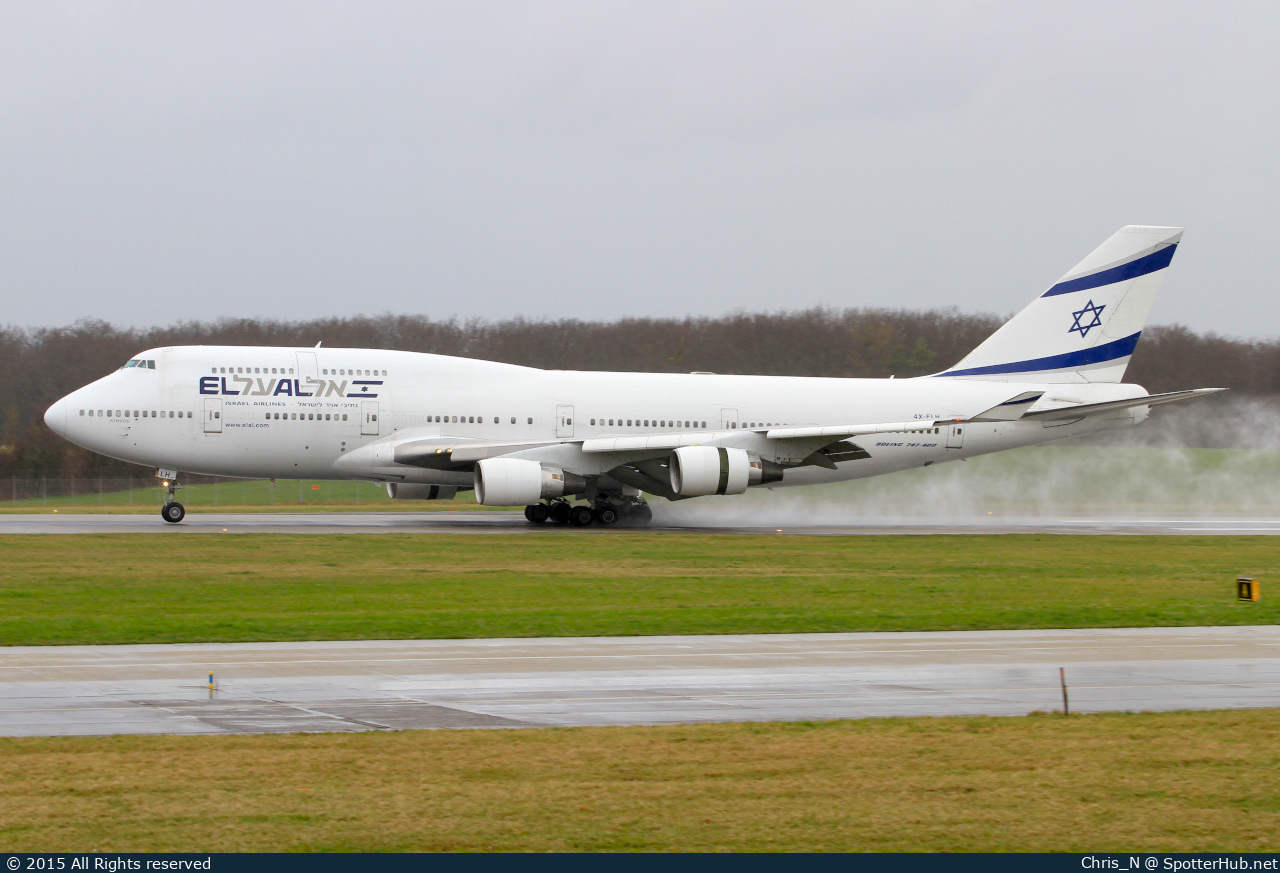 Photo of 4X-ELH - Boeing 747-412 operated by El Al Israel Airlines