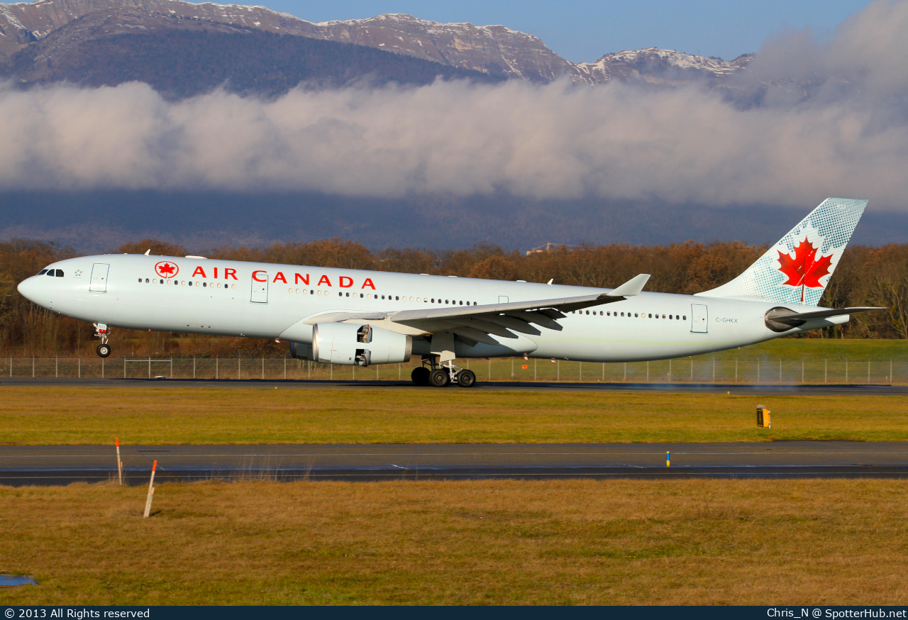 Photo of C-GHKX - Airbus A330-343 operated by Air Canada