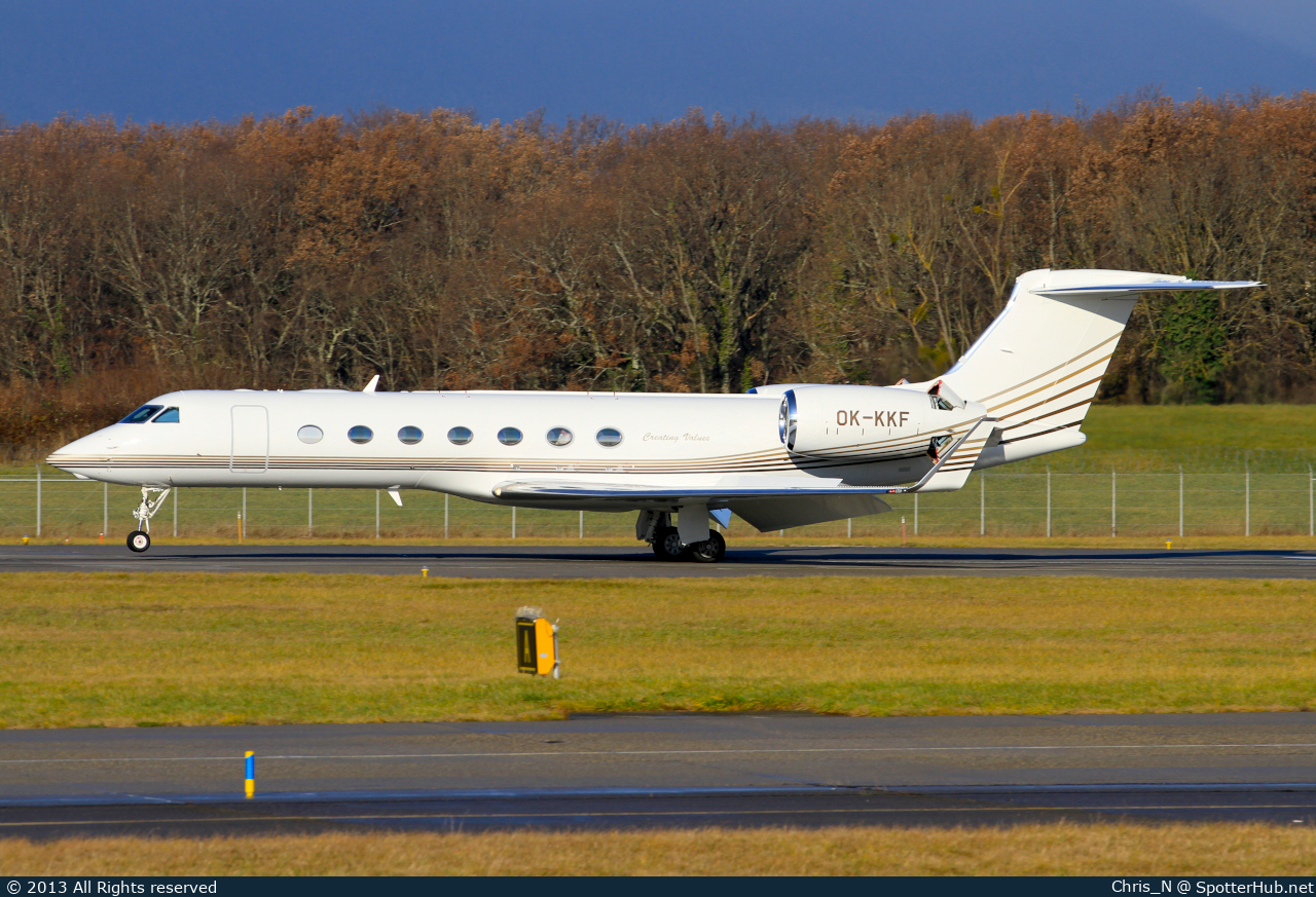Photo of OK-KKF - Gulfstream GV-SP (G550) operated by Grossmann Jet Service