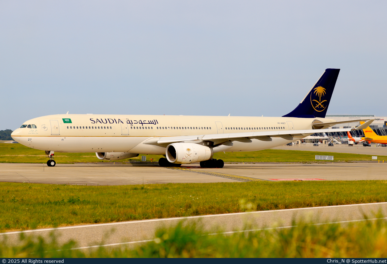Photo of HZ-AQ27 - Airbus A330-343 operated by Saudia
