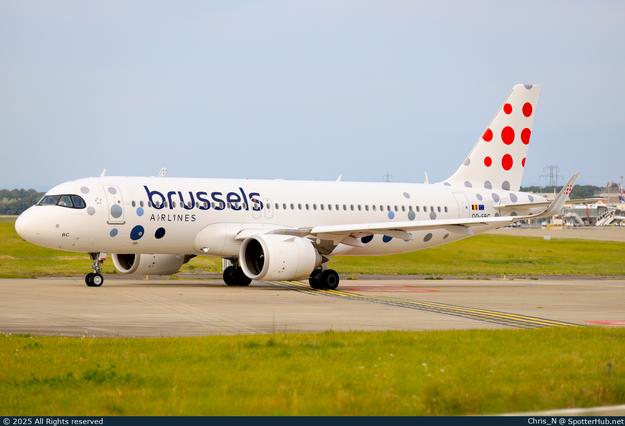Photo of OO-SBC - Airbus A320-251N operated by Brussels Airlines