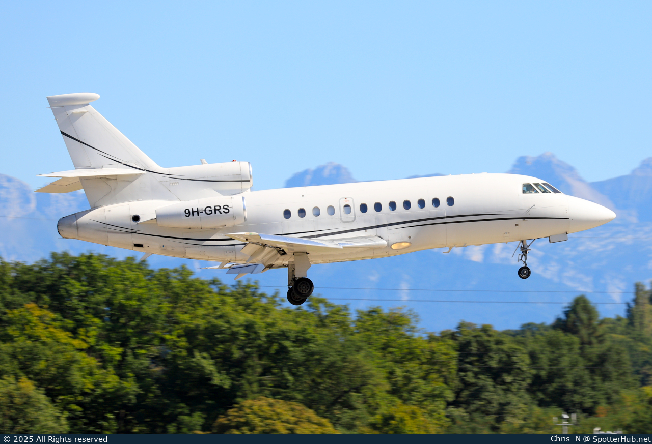 Photo of 9H-GRS - Dassault Falcon 900 operated by Harmony Jets