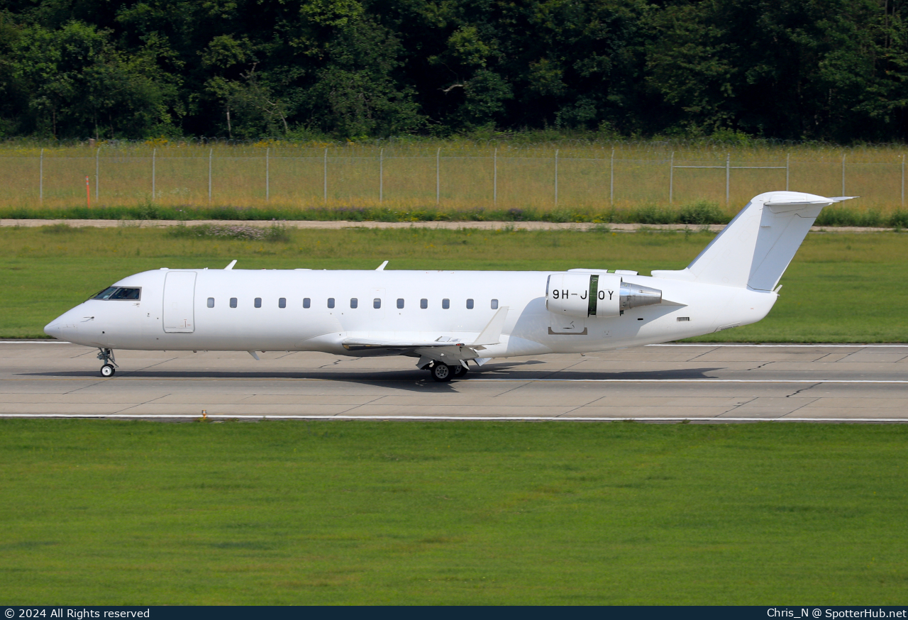 Photo of 9H-JOY - Bombardier CRJ-200ER operated by AirX Charter