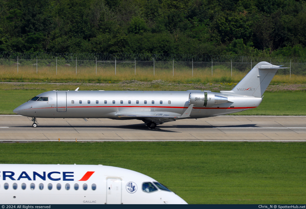 Photo of 9H-ILY - Bombardier Challenger 850 operated by VistaJet