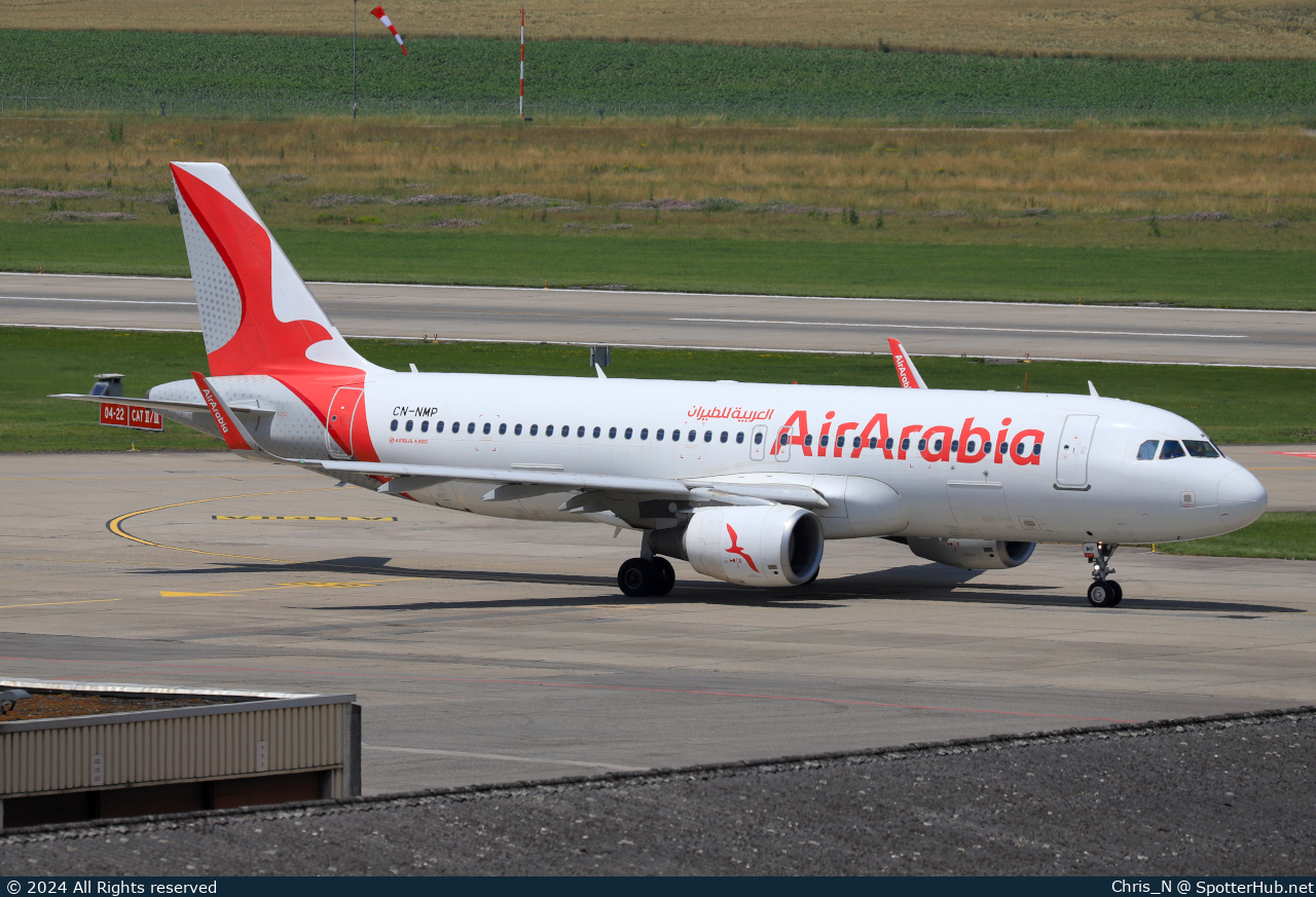 Photo of CN-NMP - Airbus A320-214 operated by Air Arabia Maroc