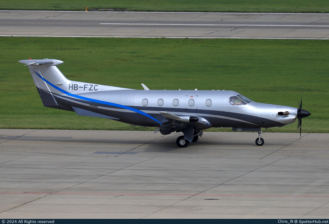 Photo of HB-FZC - Pilatus PC-12 NG operated by Albinati Aeronautics