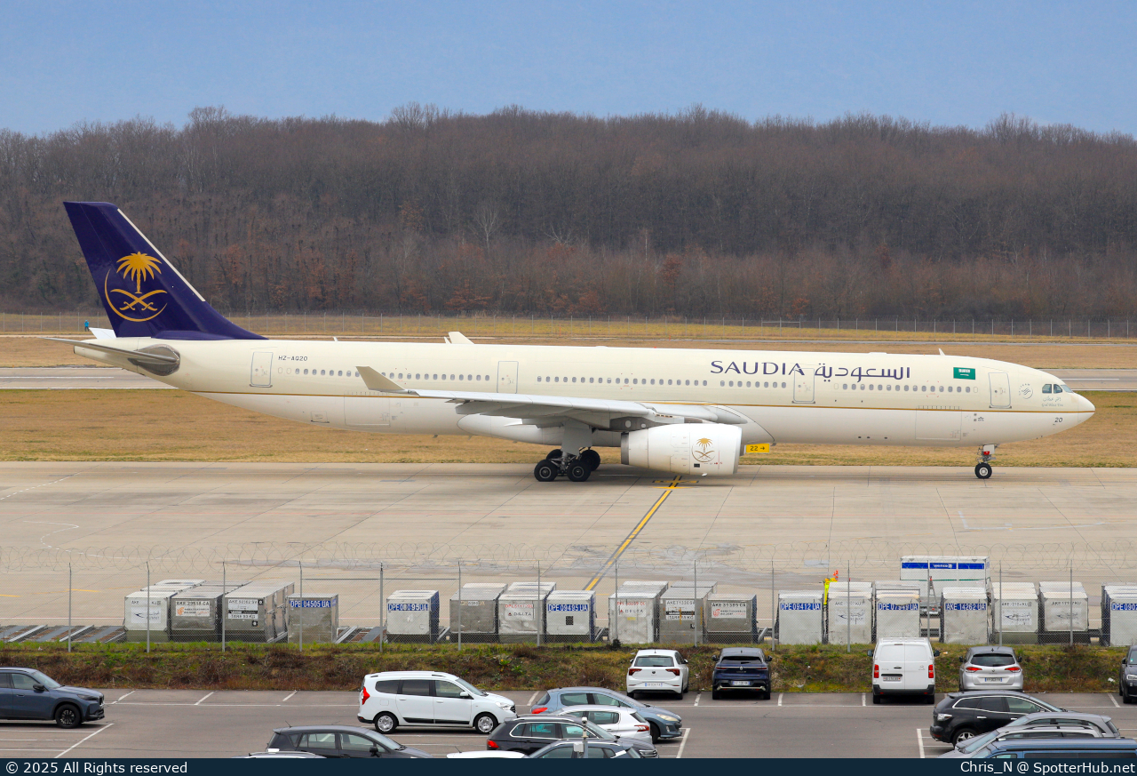 Photo of HZ-AQ20 - Airbus A330-343 operated by Saudia