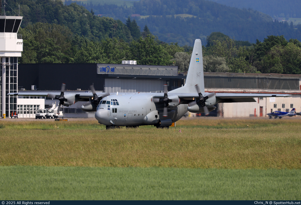 Photo of 84007 - Lockheed Tp84 Hercules operated by Swedish Air Force