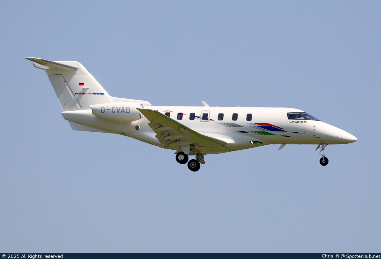 Photo of D-CVAB - Pilatus PC-24 operated by Volkswagen AirService