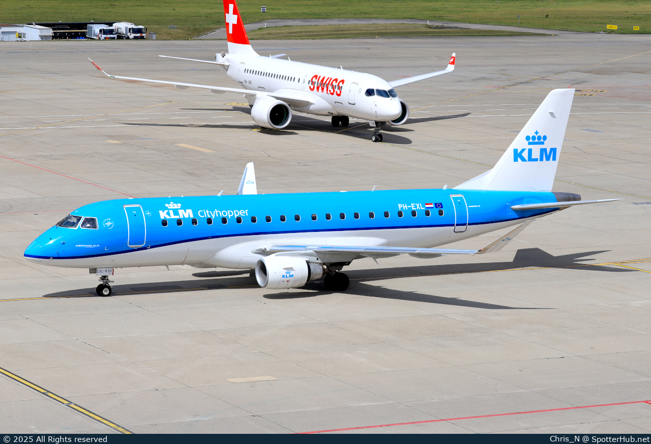 Photo of PH-EXL - Embraer ERJ-175STD operated by KLM Cityhopper