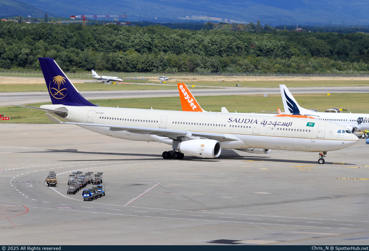 Photo of HZ-AQ21 - Airbus A330-343 operated by Saudia