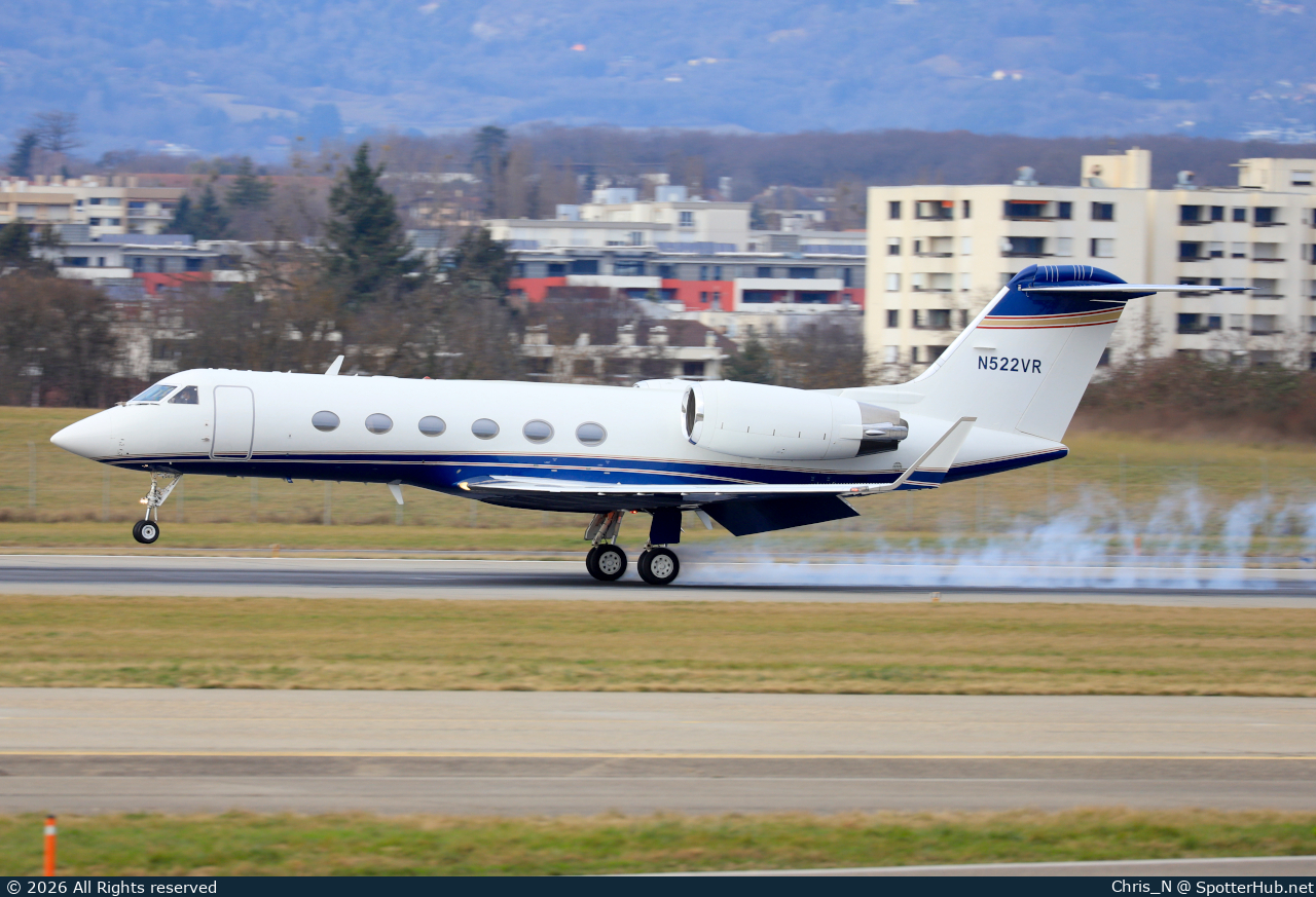 Photo of N522VR - Gulfstream GIV operated by Private