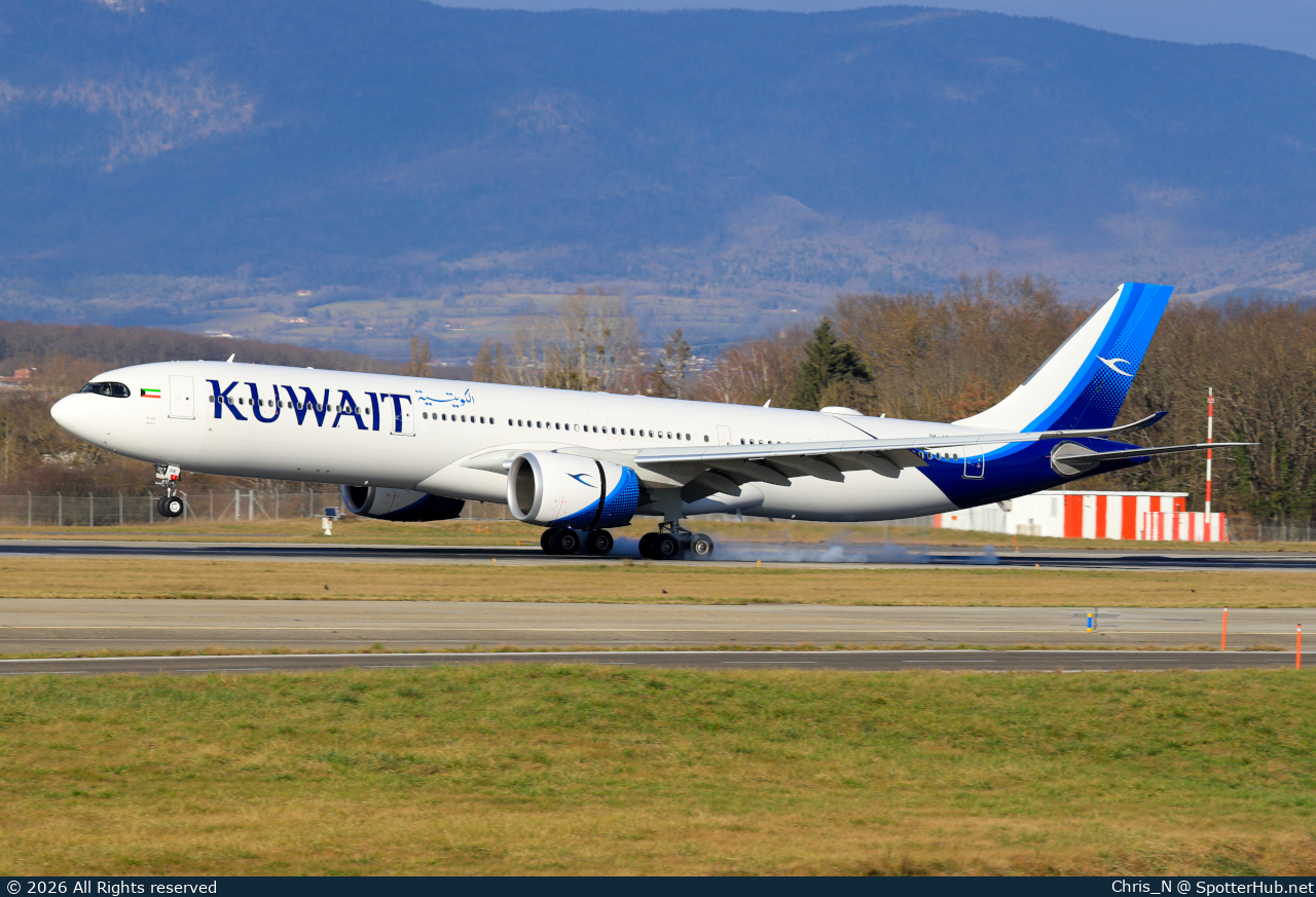Photo of 9K-APK - Airbus A330-941 operated by Kuwait Airways