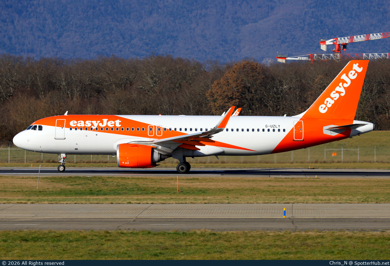 Photo of G-UZLY - Airbus A320-251N operated by easyJet