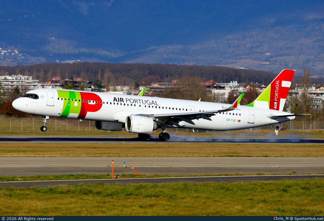 Photo of CS-TJS - Airbus A321-251NX operated by TAP Air Portugal