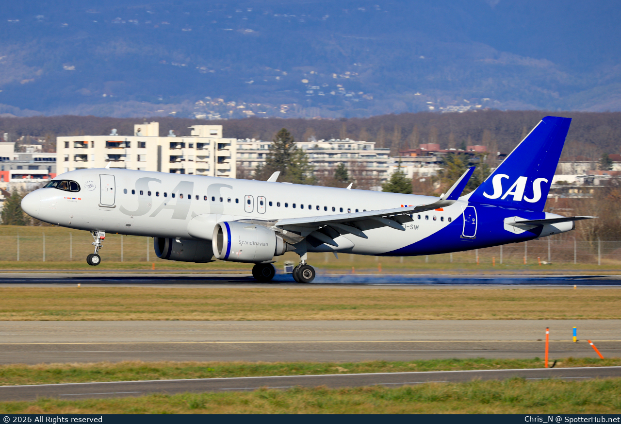 Photo of EI-SIM - Airbus A320-251N operated by SAS Connect