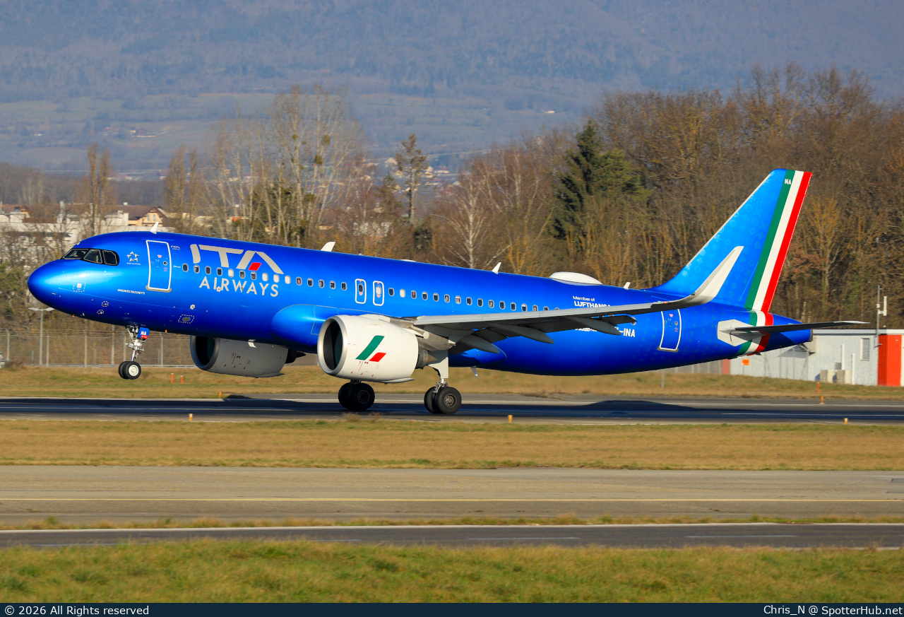 Photo of EI-INA - Airbus A320-272N operated by ITA Airways