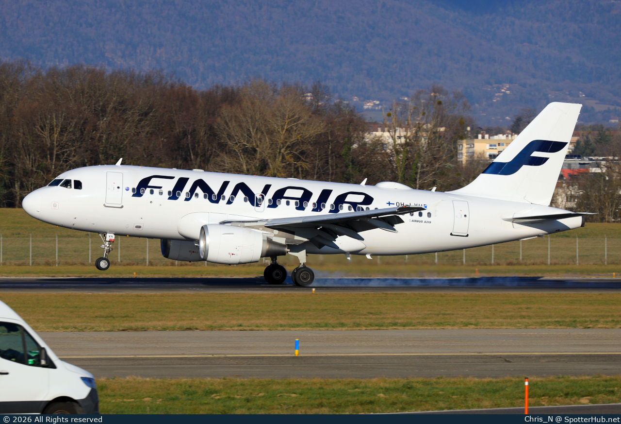 Photo of OH-LVH - Airbus A319-112 operated by Finnair