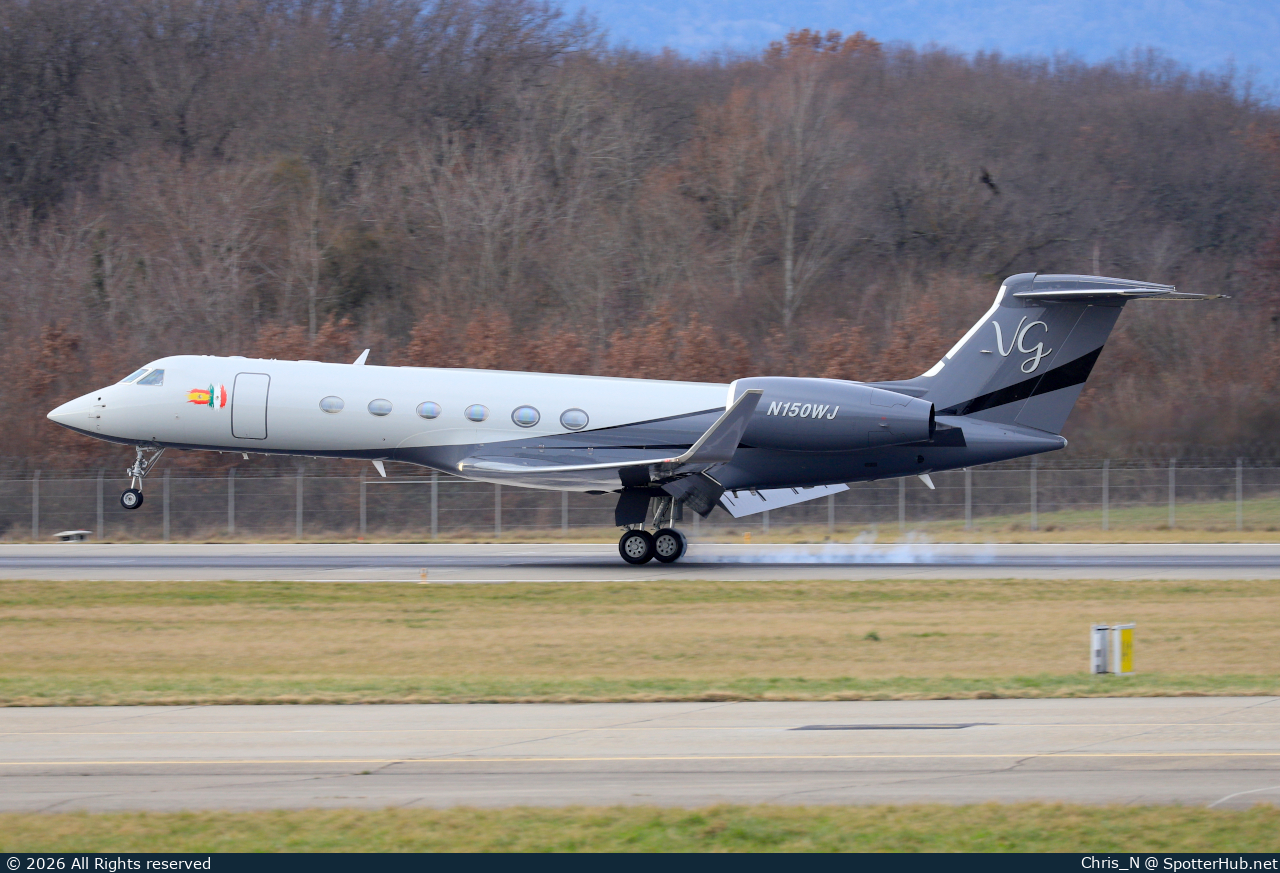 Photo of N150WJ - Gulfstream GV operated by Abanca