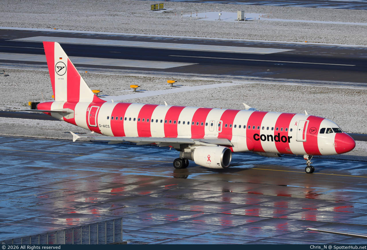 Photo of D-AICS - Airbus A320-214 operated by Condor