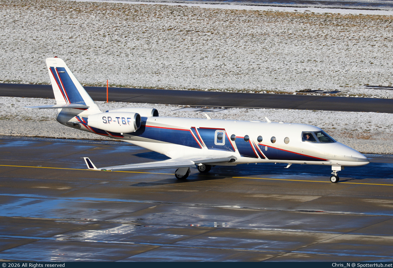 Photo of SP-TBF - Gulfstream G150 operated by AMC Aviation