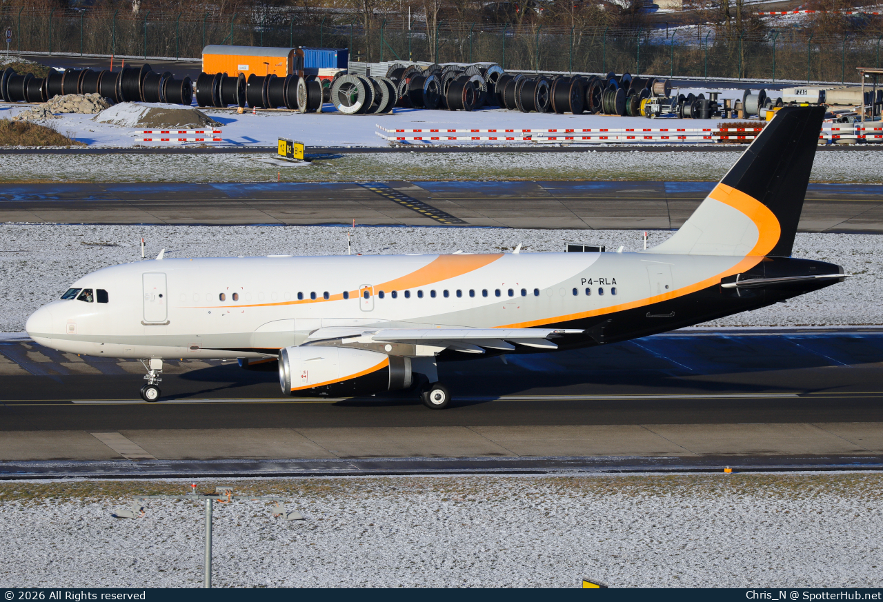 Photo of P4-RLA - Airbus A319-133(CJ) operated by System Capital Management