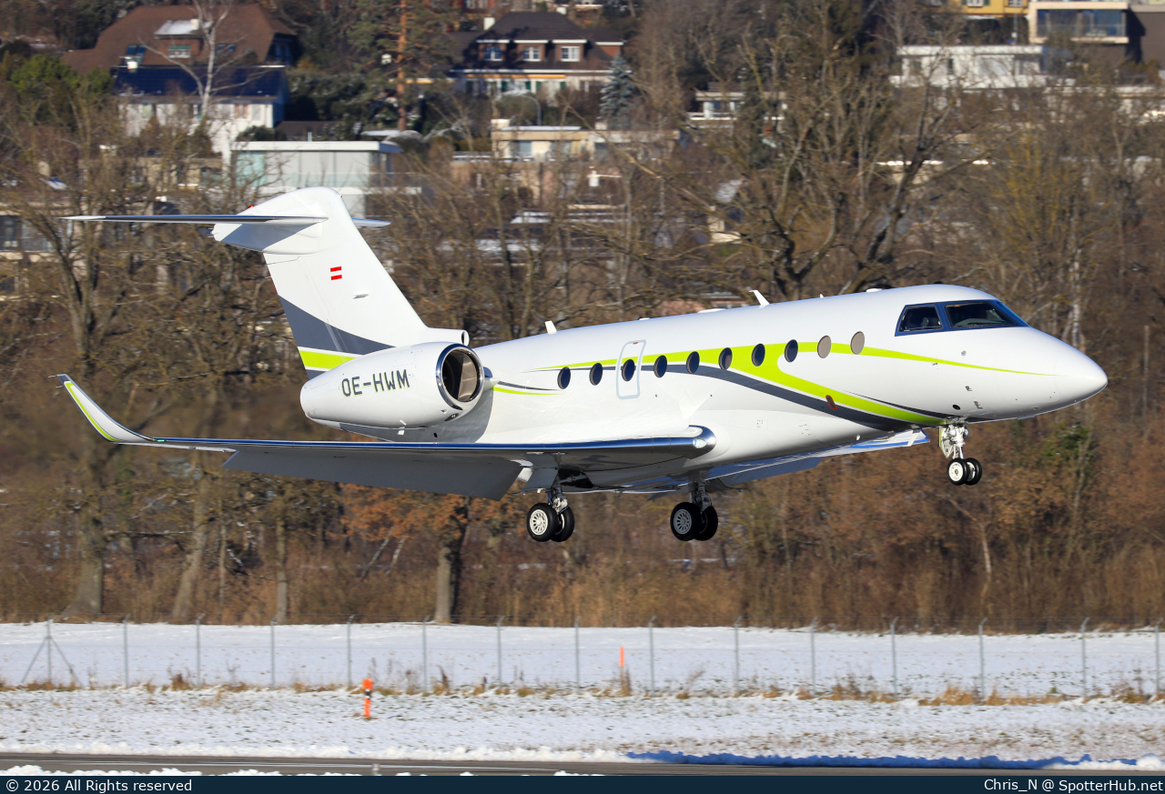 Photo of OE-HWM - Gulfstream G280 operated by Alpine Flightservice