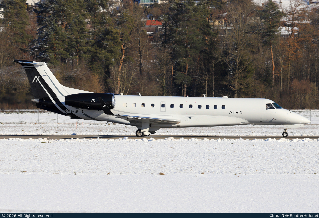 Photo of 9H-ISLA - Embraer Legacy 600 operated by AirX Charter