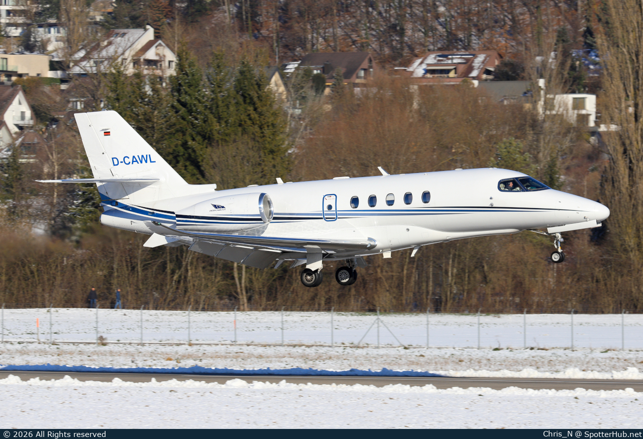 Photo of D-CAWL - Cessna 680A Citation Latitude operated by Aerowest