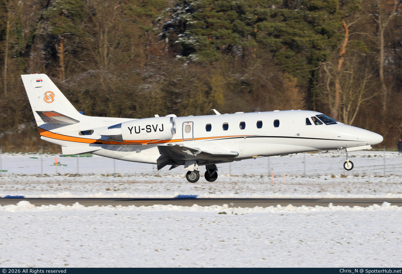 Photo of YU-SVJ - Cessna 560XL Citation XLS+ operated by Prince Aviation