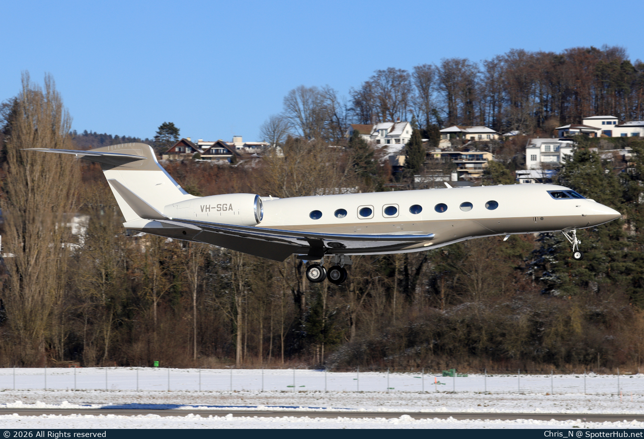 Photo of VH-SGA - Gulfstream G650 operated by SG Aviation Australia