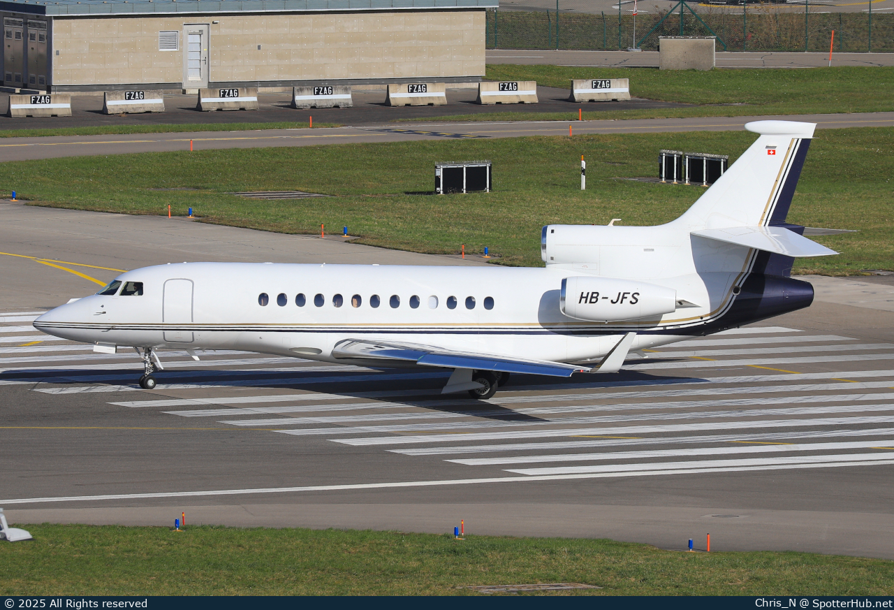 Photo of HB-JFS - Dassault Falcon 7X operated by Japat