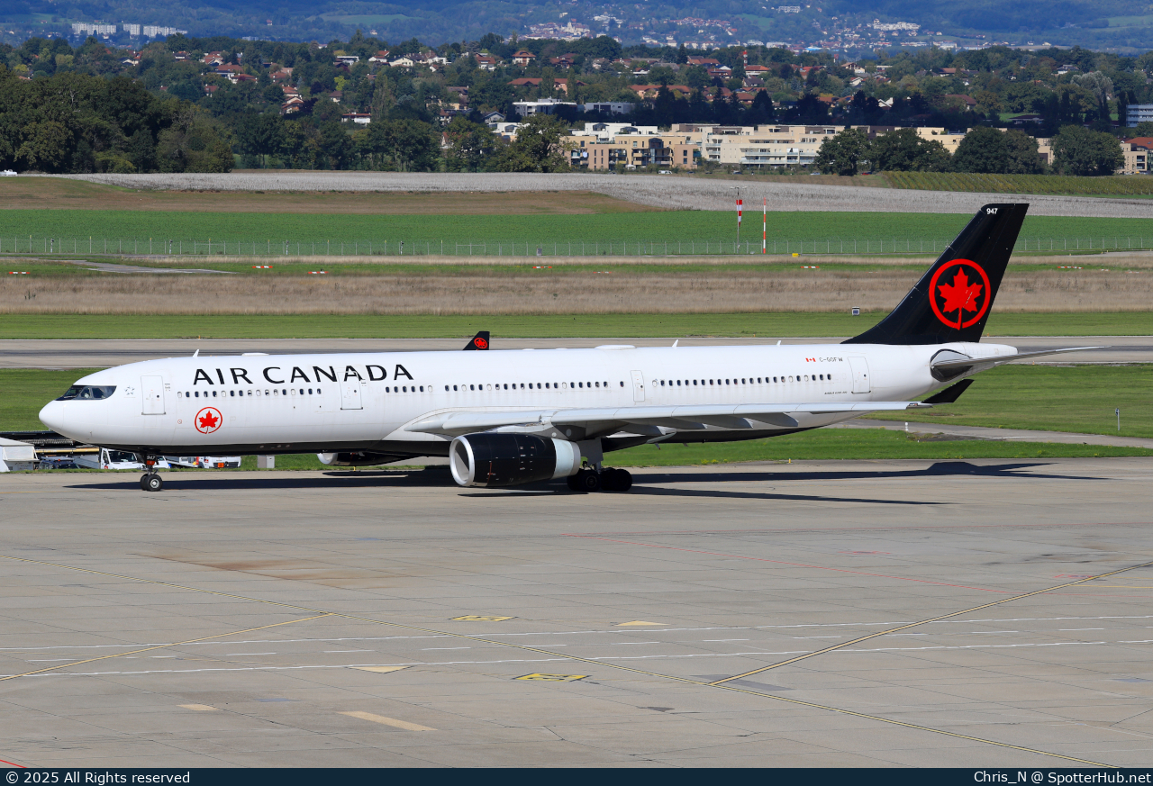Photo of C-GOFW - Airbus A330-343 operated by Air Canada