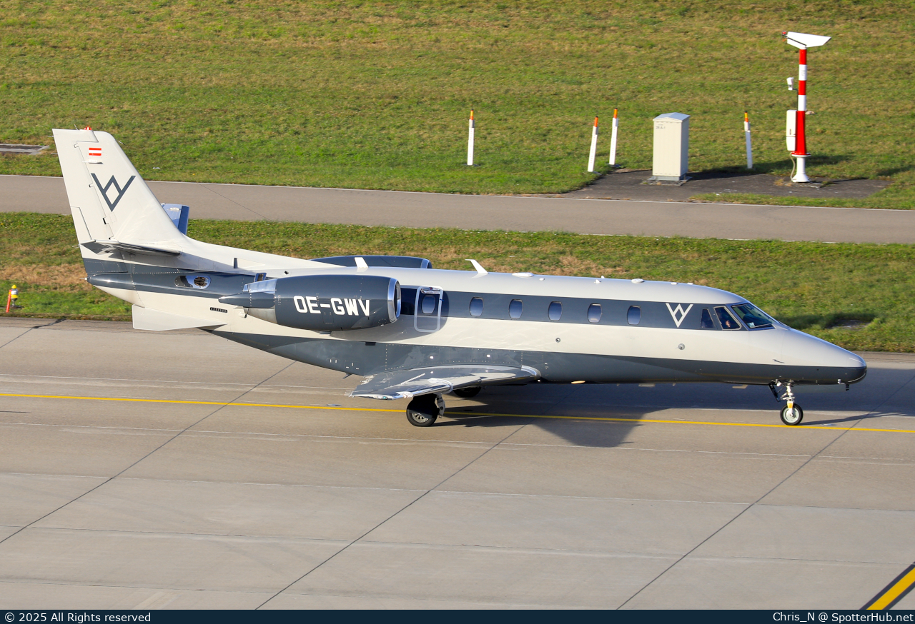 Photo of OE-GWV - Cessna 560XL Citation XLS operated by JET24